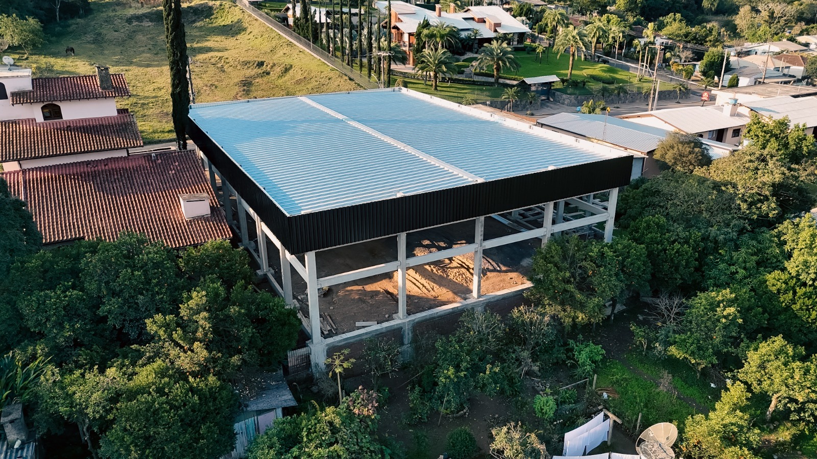 Galpão - Nova Hartz — Obra Poolmak